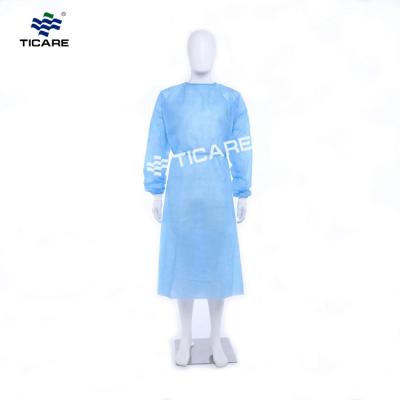 Medical Disposable Sterile Non-woven Surgical Gown PP isolation gown