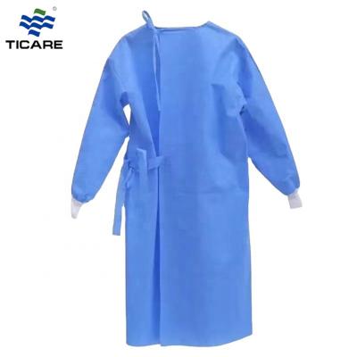 Disposable SMS Surgeon Gown Hospital Surgical Impervious Protective Gown