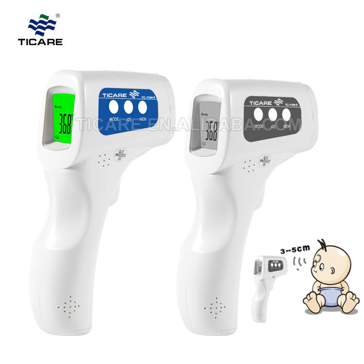 Medical digital infrared forehead skin thermometer