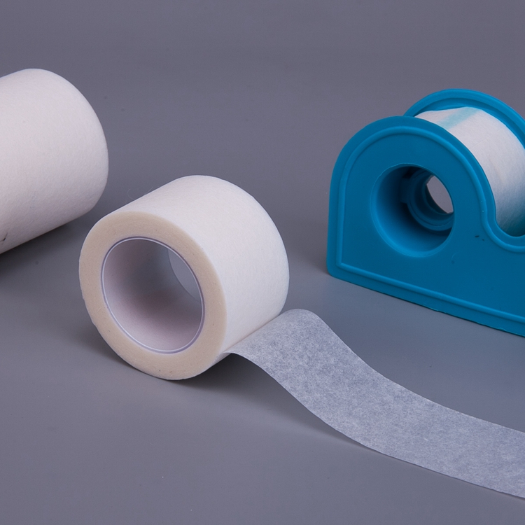 Medical Nonwoven Surgical Paper Adhesive Tape With Plastic