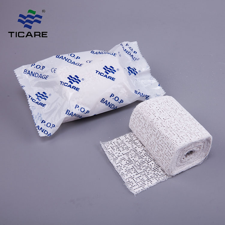 Medical White Plaster orthopaedic POP bandage