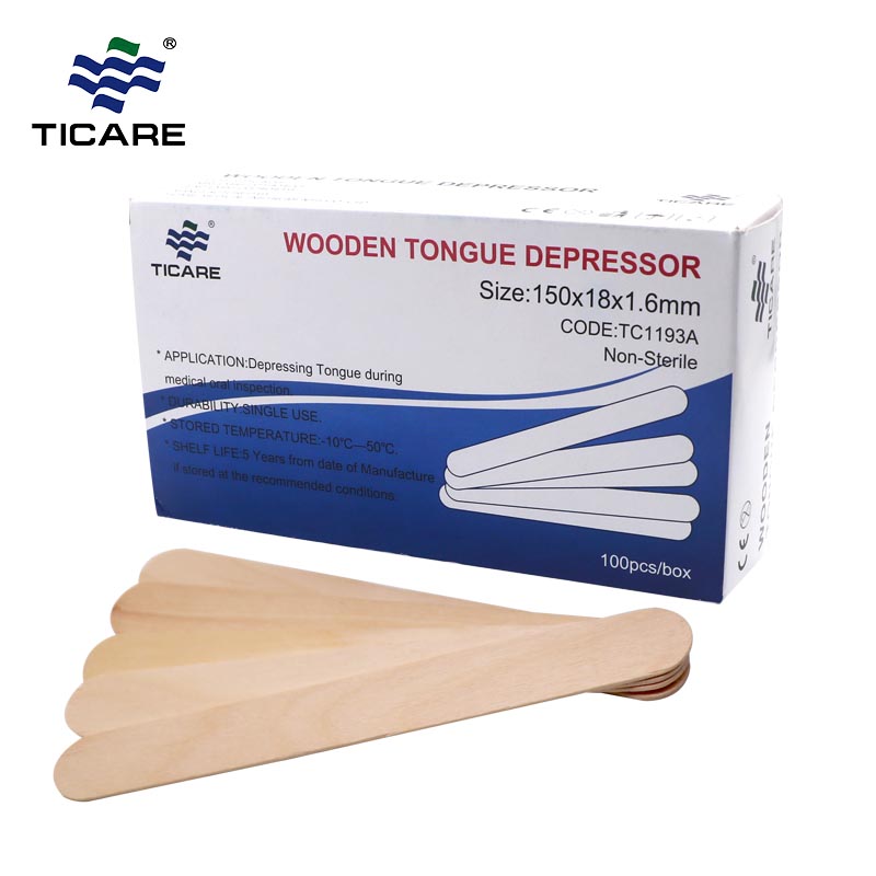 Buy Wholesale China Medical Disposable Wooden Non-sterile Tongue