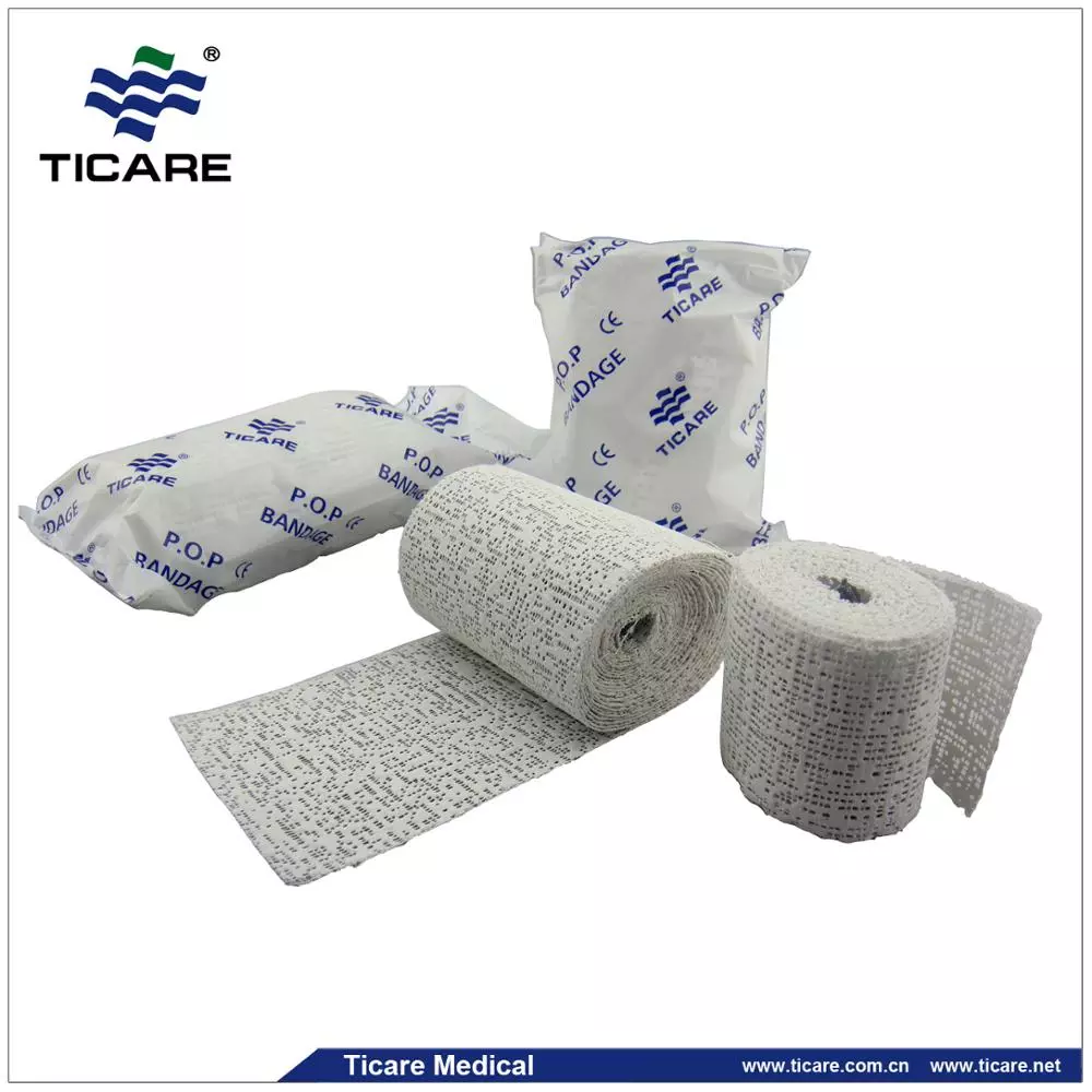 Medical White Plaster orthopaedic POP bandage