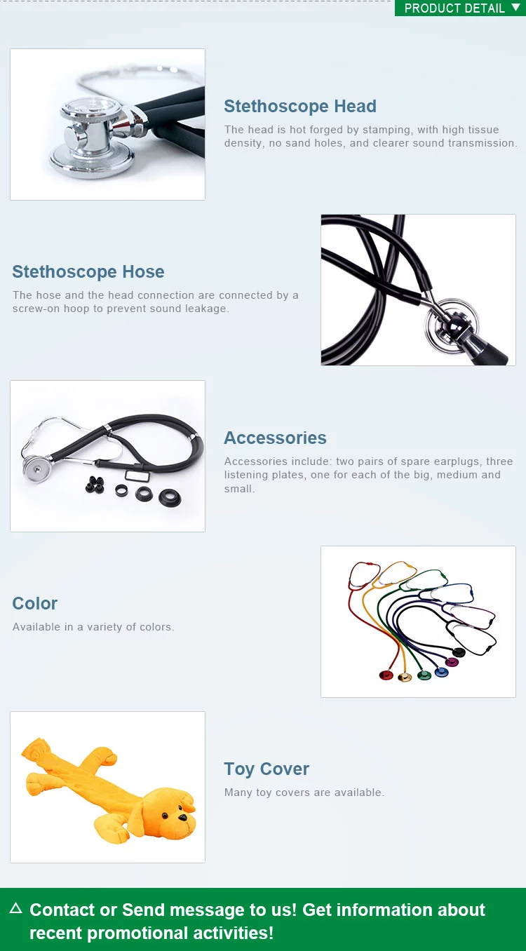 Black Adult Single Head Stethoscope manufacturer