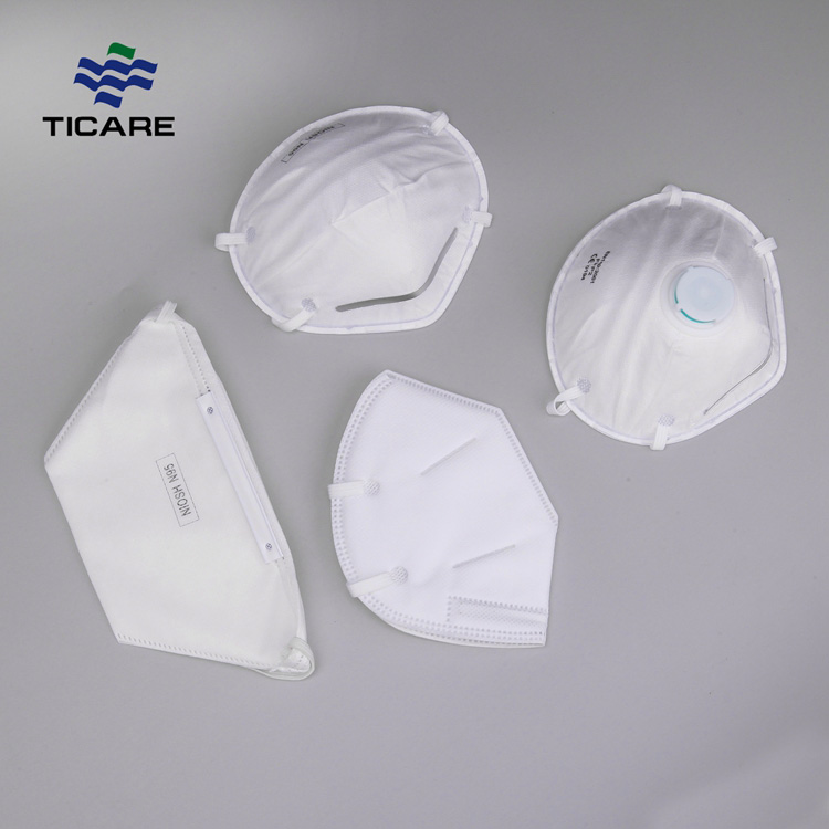 Medical non-woven FFP2 face mask