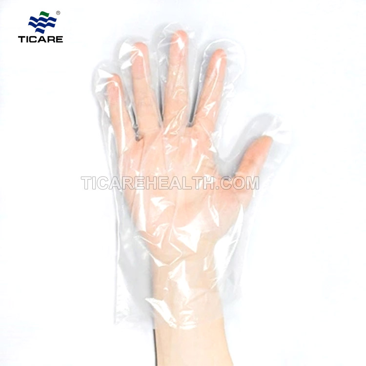 Disposable PE examination Polyethylene gloves for medical Manufacturers