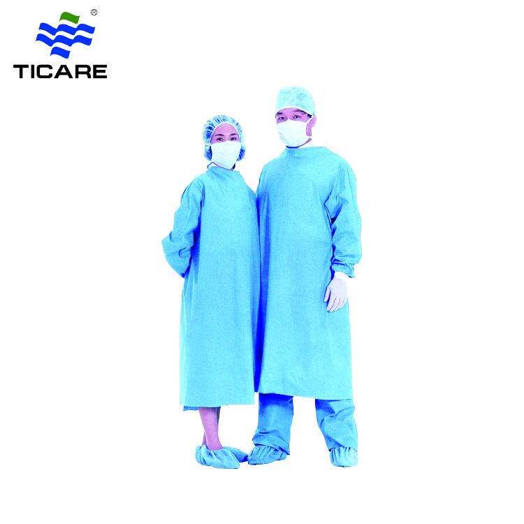 Disposable sterile surgical gown for hospital