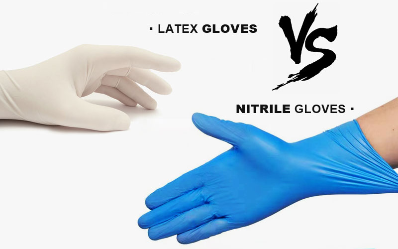 Latex Gloves VS Nitrile Gloves