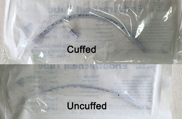 Cuffed vs Uncuffed Endotracheal Tubes