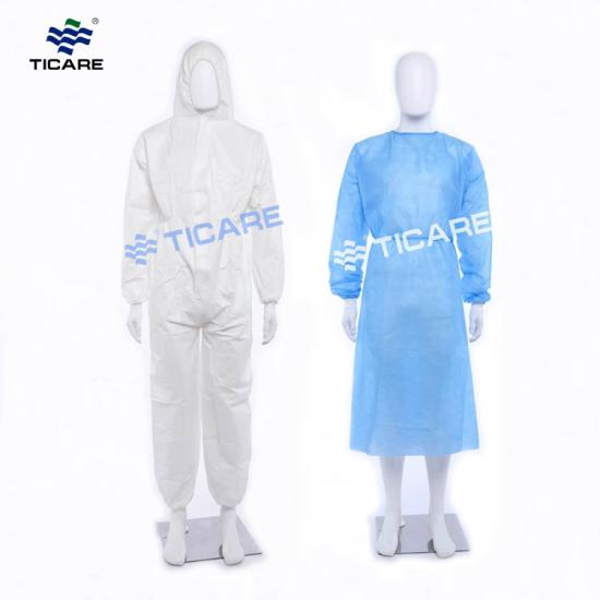 Disposable SMS Surgeon Gown Hospital Protective Gown