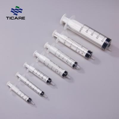 Medical Sterile Disposable plastic syringes for hospital