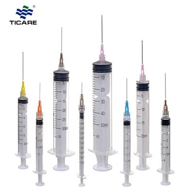 Medical Sterile Disposable plastic syringes