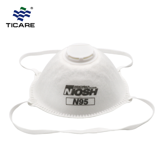 Disposable Nonwoven earloop color N95 Face Mask