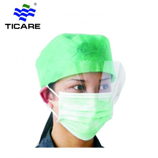 Disposable Face Mask With Eye Shield