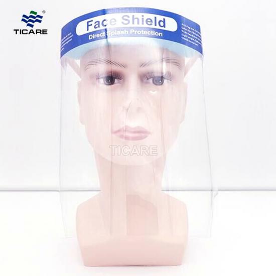 PET Protective Face Shield Plastic