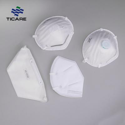 Disposable Nonwoven earloop color N95 Face Mask