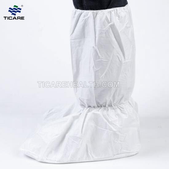Details about   100x Disposable Shoe Boot Cover Bottom PPE Slip Resistant Light Weight Non Woven 