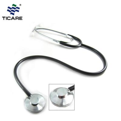 Black Adult Single Head Stethoscope manufacturer