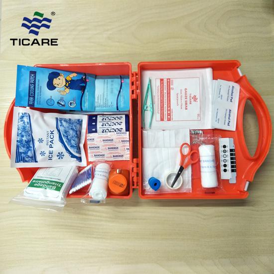 Family First Aid Kit ABS Plastic