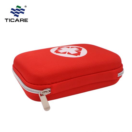 Red Hardcover Shell First Aid Box