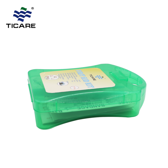 Standard 10 Person First Aid Kit Box Green