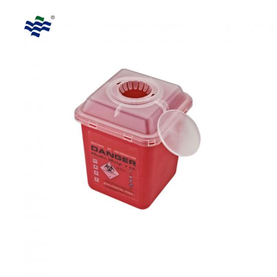 Quilt Container Container Disposal Needle Red Container Sharps