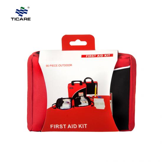 90 Pieces First Aid Kit for Travel