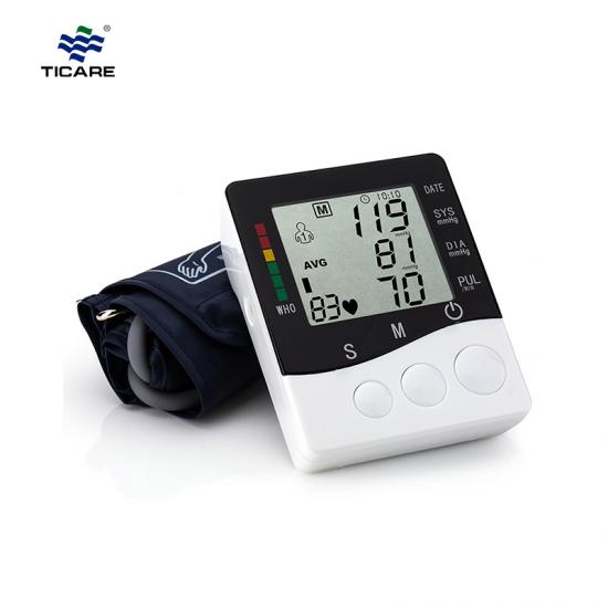 Ticare Digital Blood Pressure Monitor Large Backlit Display Outlet