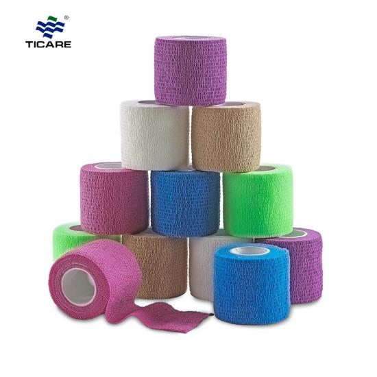 Ticare Cohesive Elastic Bandage 4 Inches for Sports