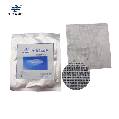 Ticare Paraffin Gauze Dressing 10 cm x 10 cm Medical