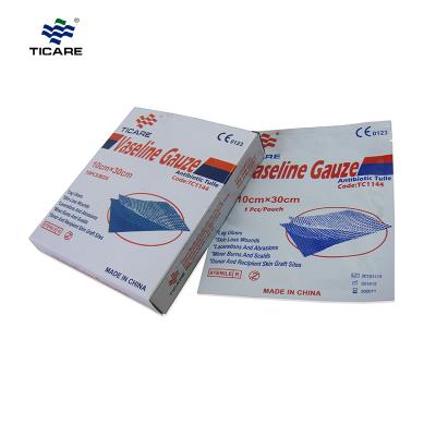 Ticare Paraffin Gauze Dressing 10 cm x 10 cm