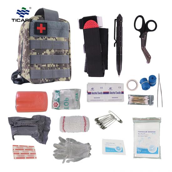 Ticare Medical First Aid Pouch Tactical - Camouflage Custom