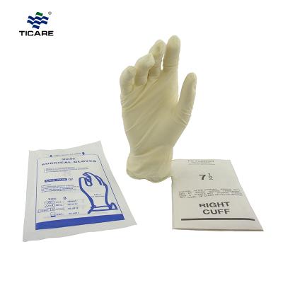 Oem Medical Sterile Disposable Latex Surgical Gloves for Sale