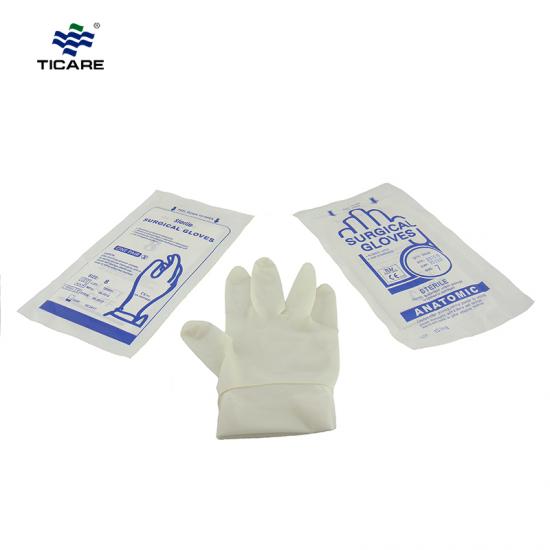 Oem Medical Sterile Disposable Latex Surgical Gloves for Sale