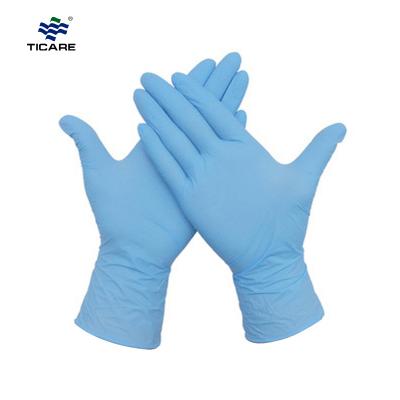 Oem 3.5 Mil Nitrile Medical Gloves Light Blue, Size-L, Powder Free for Sale
