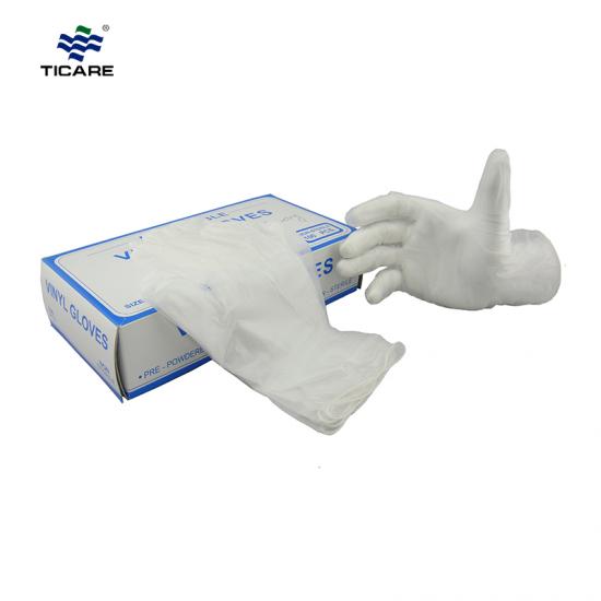 Medical Disposable Clear Color Vinyl Gloves Manufacturers
