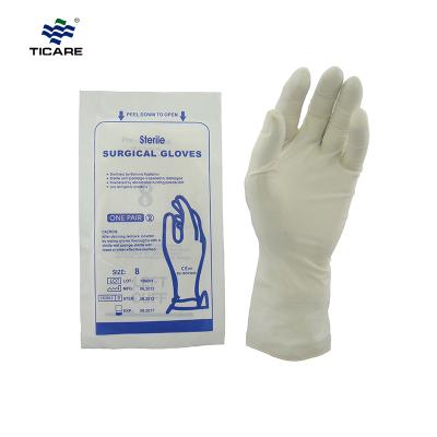 medical disposable Latex Surgical gloves