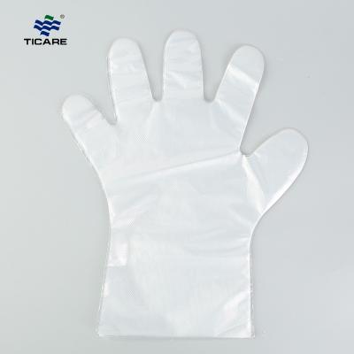 Disposable Plastic Gloves, Polyethylene, 100 PCS