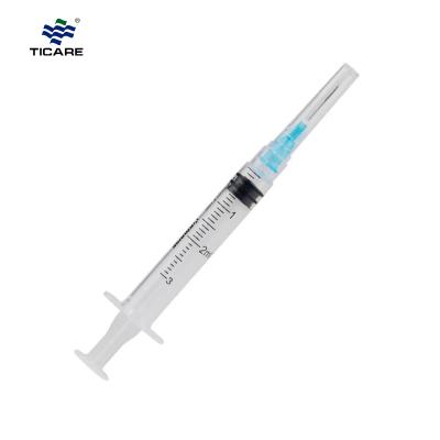 TICARE® 3ml Luer Lock Tip Syringe & Needle 23G x 5/8 Wholesale