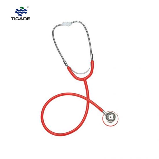 Dual-Side Diaphragm Stethoscope supplier With Plastic Ring
