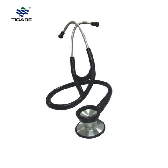 TICARE® Cardiology Stethoscope Stainless Steel Black