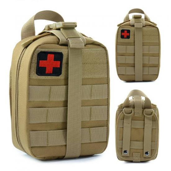 Custom Tactical Molle Rip-Away EMT Medical First Aid EMT Lifesaving Pouch