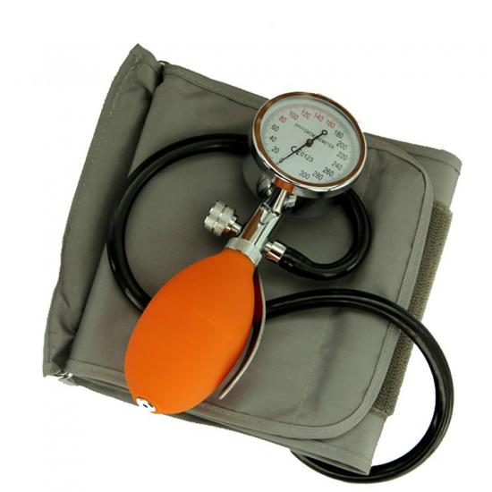 Orange Aneroid Sphygmomanometer