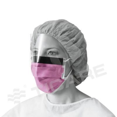 Disposable Face Mask With Eye Shield