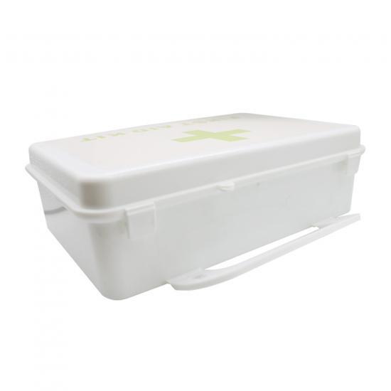 White First Aid Box Plastic Case - TICARE HEALTH