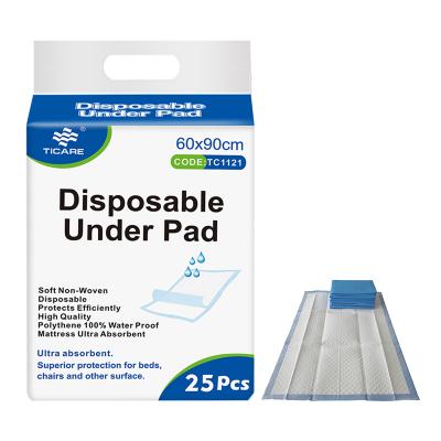 Disposable Incontinence Bed Pads - 80g, 60cm x 90cm -TICARE HEALTH