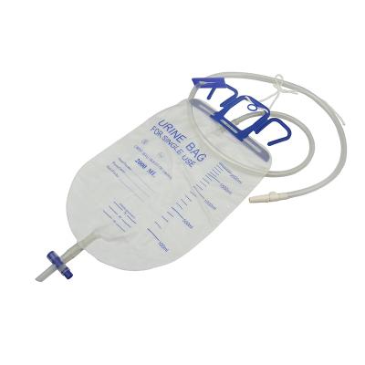 2000ml Closed System Urinary Drainage Bag with T-tap Outlet and Hanging Hook - TICARE HEALTH