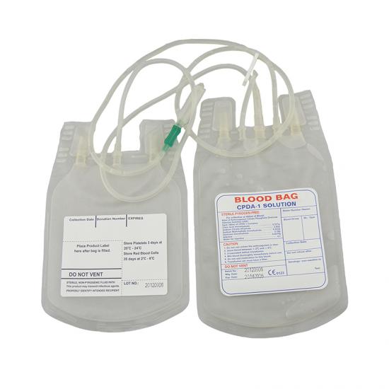 Double Blood Bag with CPDA Solution - TICARE HEALTH