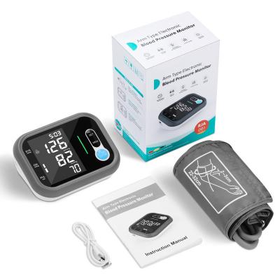 Upper Arm Blood Pressure Meter, Lcd Display, 3 Times Average - TICARE HEALTH