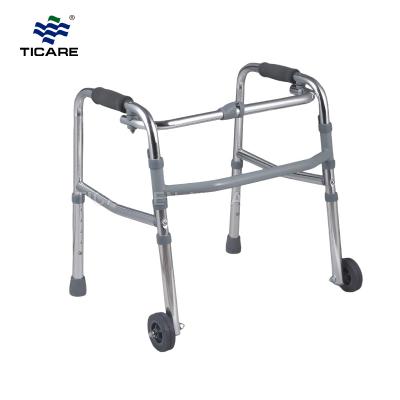 TC912L (XS) Folding Walker With Wheels - TICARE HEALTH